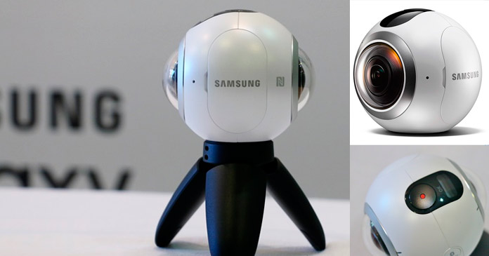 El nuevo Gear 360 de Samsung presenta Video Real 4K y Captura de